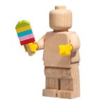 LEGO viðarstytta Minifigure eik/sápa