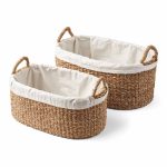 Þvottakarfa Laundry Hamper Set 2 stk