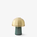 RAKU SH8 Portable, Blue Green & Brass