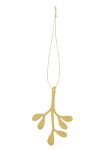 Jólaskraut MISTLETOE 4/pk brass